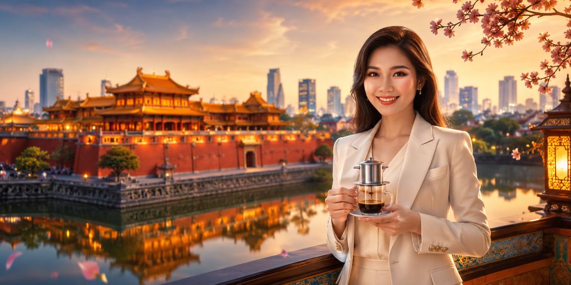 Người trẻ Huế ngồi cà phê theo dõi kèo thể thao trên điện thoại buổi tối