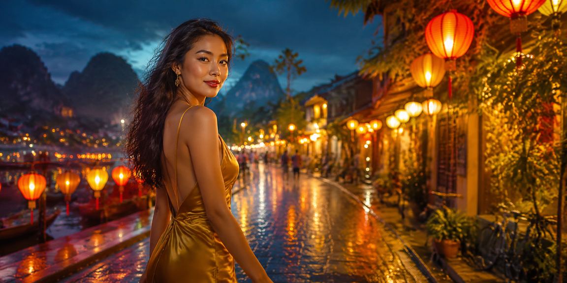 Cảnh chợ đêm Ninh Bình gợi cảm hứng giải trí casino trực tuyến